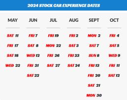2024 Stock Car Racing Experience Dates At Pocono Raceway